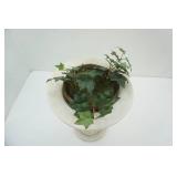 Artificial Plant and Planter 17.5" tall