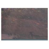 Print "Lady by model T Ford" by Bruce Greene