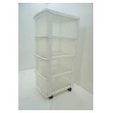 4-Drawer Organizer on Wheels
