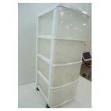 4-Drawer Organizer on Wheels