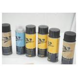 "Automotive Touchup" Spray Paint, Sandpaper, Solvent, Can Gun