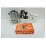 Paint Supplies Air-Brush, Sprayer, Mask, & Vapor Cartridges