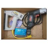 Stanley Sharpshooter Electric Stapler & Skil Drill