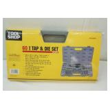 60 Piece Tap & Die Set by Tool Shop