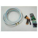 Garden Hose, Sprayer, Y Connectors