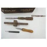 Vintage Tools: Chisels, Knives, Files and more