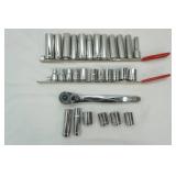 Craftsman Standard & Metric Sockets with Ratchet