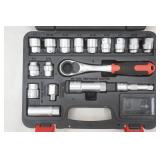 AmPro 17pc SAE & Metric Socket Set
