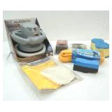 Auto Spa 10" Professional Automotive Polisher with a variety of accessories