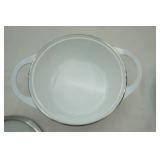 3.5qt Corning ware Dish with Lid & Ceramic Fish Platter