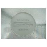 3.5qt Corning ware Dish with Lid & Ceramic Fish Platter