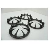4 Cooktop Burner Grates