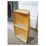 Half Wooden Barrel Shelf