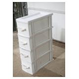 4-drawer plastic organizer