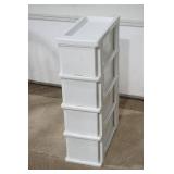 4-drawer plastic organizer