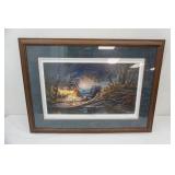 Terry Redlin "Toasting Marshmallows" Print 35"x 25.5"