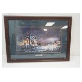 Terry Redlin "Winter Wonderland" Print 26"x 18.5"