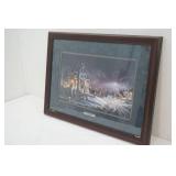 Terry Redlin "Winter Wonderland" Print 26"x 18.5"