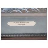 Terry Redlin "Winter Wonderland" Print 26"x 18.5"