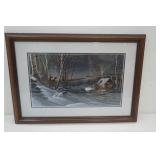 Terry Redlin "Evening with Friends" Print 25"x 18"