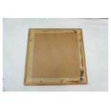 Vintage Art Deco Mirror Set of 4 18" square