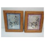 Mallard Duck Prints 2ct (metallic) 10.5"x12.5"