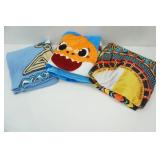 Baby Shark Throw Blanket and Two Others