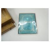 Vintage Jewelry Box, Vintage Unused Address Book & Vintage Recipe Box