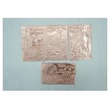 1950s Kopper Kard Postcard (set of 4) Arizona