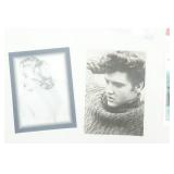 Vintage Pictures, Cards, Postcards: Elvis, Marilyn Monroe, & Dwight Yoakam (reproductions)