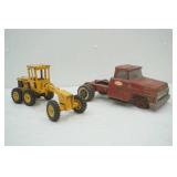 Ertl John Deere Motor Grader & Tonka Truck