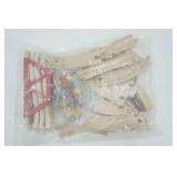 Wood & Magnet Train Track with Train and Bridge