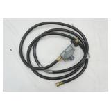 gas line with regulator