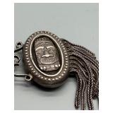 Vintage Mostly Marked 925 Silver Charm Bracelet with Unique Charms