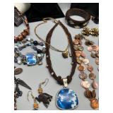 Collection of Handmade Artisan Jewelry including Necklaces and Bracelets