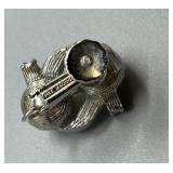 Collection of Assorted Jewelry Rhinestones & Pearls Featuring Trifari, D