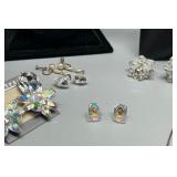 Elegant Collection of Stunning Crystal Jewelry Czech Leaded Crystal Quality & Sterling Accents