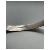 Vintage & Antique Set of 15 Sterling Silver Bangle Bracelets - Various Designs