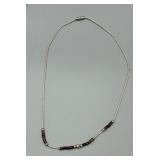 Collection of Native American Style Jewelry Liquid Silver With Charms & Heishi Beads