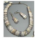 Assorted Handcrafted Natural and beaded Jewelry Collection Containing Necklaces, Bracelets, and Earrings