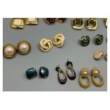 Collection of Assorted Costume Jewelry Including Necklaces, Earrings, and Bracelets