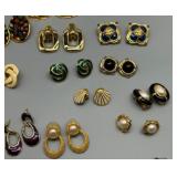 Collection of Assorted Costume Jewelry Including Necklaces, Earrings, and Bracelets