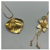 Collection of Vintage Jewelry: Necklaces, Earrings, Artistic Pendants Jade, Glass, Pearls & More