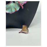 Natural Creations Ginkgo Leaf Necklace and Earrings Set