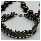 Collection of Seed Beaded Necklaces, Bracelets, and Earrings - 16 Pieces Including Freshwater Pearls, Onyx, Artisan glass & More