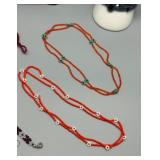 American Indian Handmade Seed Beads Jewelry Pieces - Necklaces, Bracelets, Earrings