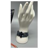 American Indian Handmade Seed Beads Jewelry Pieces - Necklaces, Bracelets, Earrings