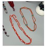 American Indian Handmade Seed Beads Jewelry Pieces - Necklaces, Bracelets, Earrings