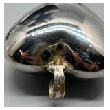 Collection of 7 HEART Shaped Pieces 925 Silver Jewelry Pieces