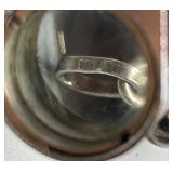 Collection of 7 HEART Shaped Pieces 925 Silver Jewelry Pieces